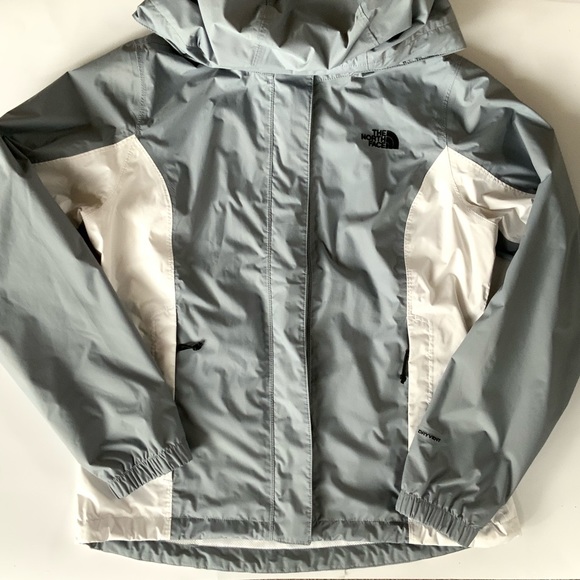 The North Face Grey White Jacket Women’s Size Medium